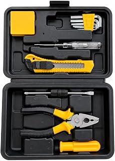 Kit de Ferramentas Essencial 11 em 1 com Maleta Organizadora