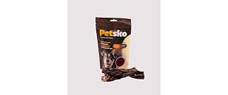 Petisco Esôfago Trançado 100% Natural, Antiestresse, Sem Conservantes PETSKO - 2 UnidadesPetisco Esôfago Trançado 100% Natural, Antiestresse, Sem Conservantes PETSKO - 2 Unidades