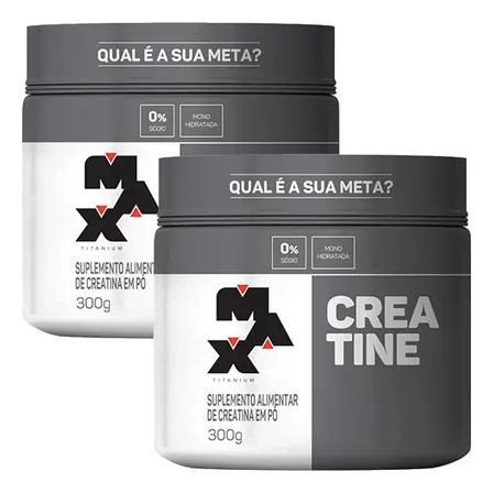 Combo/Kit 2x Creatina Monohidratada 300g Pó