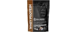 Whey Protein Concentrado 1Kg - Mocaccino - 100% Puro Importado - Soldiers NutritionWhey Protein Concentrado 1Kg - Mocaccino - 100% Puro Importado - Soldiers Nutrition