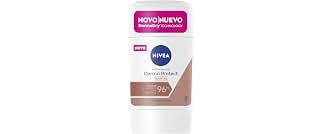 NIVEA Desodorante Antitranspirante Stick Derma Protect Clinical 58g, Defesa Intensa 96h, Controle de Suor Extremo, Toque Suave, Protege a PeleNIVEA Desodorante Antitranspirante Stick Derma Protect