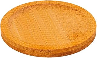 Mimo Style Porta Copos Ecokitchen Bambu 10cm x 10cm. Material 100% ecológico. Funcional. Resistente e Durável.Não absorvente, inodoro, sem sabor, sem substância tóxica e naturalmente antibacteriano