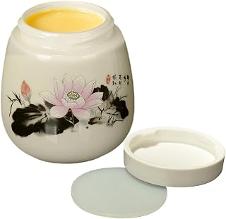 Copos Para Ovos Escalfados 220ml Decoração De Mesa Utensílio De Cozinha | Recipiente Para Ovos Escalfados De Cerâmica Com Tampa para Casa Dormitório Restaurante Apartamento Empresas Cozinha de Alu