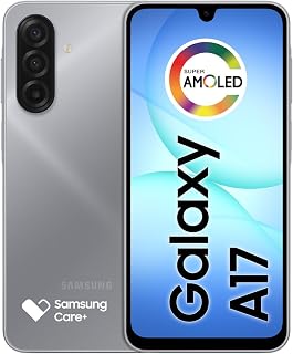 Celular Samsung Galaxy A17, 256GB, 8GB, 50MP Tela 6.7", IP54 - Cinza