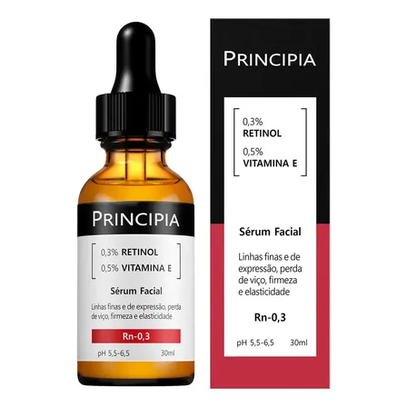 Principia, Sérum Facial Retinol, 30ml Todo Tipo De Pele Noite