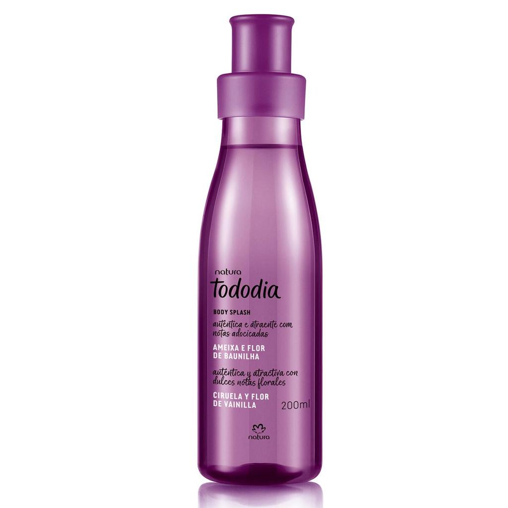Body Splash Tododia Ameixa e Flor de Baunilha Feminino 200ml