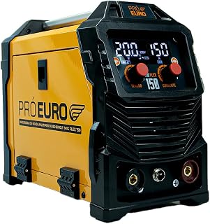 Máquina de Solda Multiprocesso 3 em 1 MIG Flex 150A Bivolt Automático MMA Eletrodo TIG MIG Pró Euro