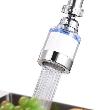 Filtro Universal Booster Torneira Rotativa Remover Cloro Purificador De Água De Cozinha