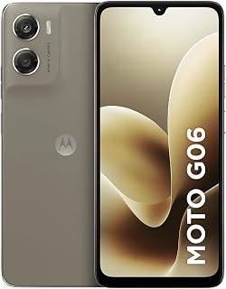 Smartphone Motorola Moto g06-256GB 12GB (4GB RAM + 8GB Ram Boost) e Camera 50MP com AI Bateria de 5200 mAh Tela 6.9" - Bege