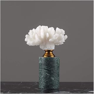 Estante de mesa decoração de casa móveis de hotel de luxo móveis macios e acessórios de luxo leves móveis, coral de mármore, uma variedade de opções suporte de mesa decoração oficial