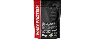 Whey Protein Concentrado 1Kg - Natural - 100% Puro Importado - Soldiers NutritionWhey Protein Concentrado 1Kg - Natural - 100% Puro Importado - Soldiers Nutrition