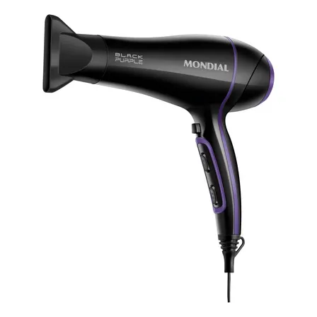 Secador de Cabelos Mondial Preto 2000W SCN-01