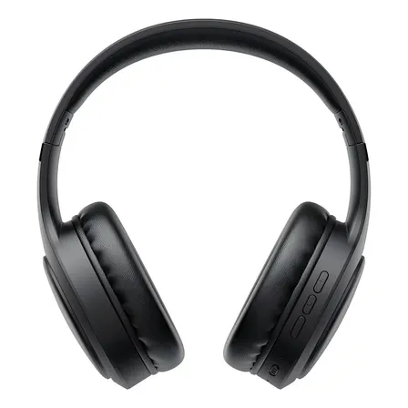 Fone De Ouvido Headphone Dapon H02D Bluetooth 5.1 Over-ear 22h Preto